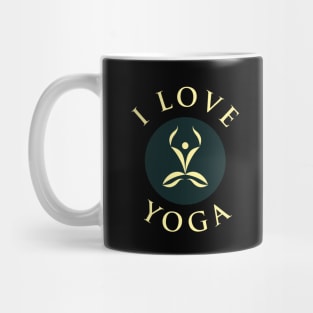 I LOVE YOGA Mug